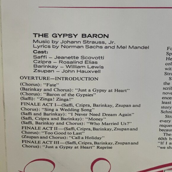 The Greatest Moments Of No, No, Nanette & The Gypsy Baron (Vinyl) Reader's Diges - Picture 5 of 11